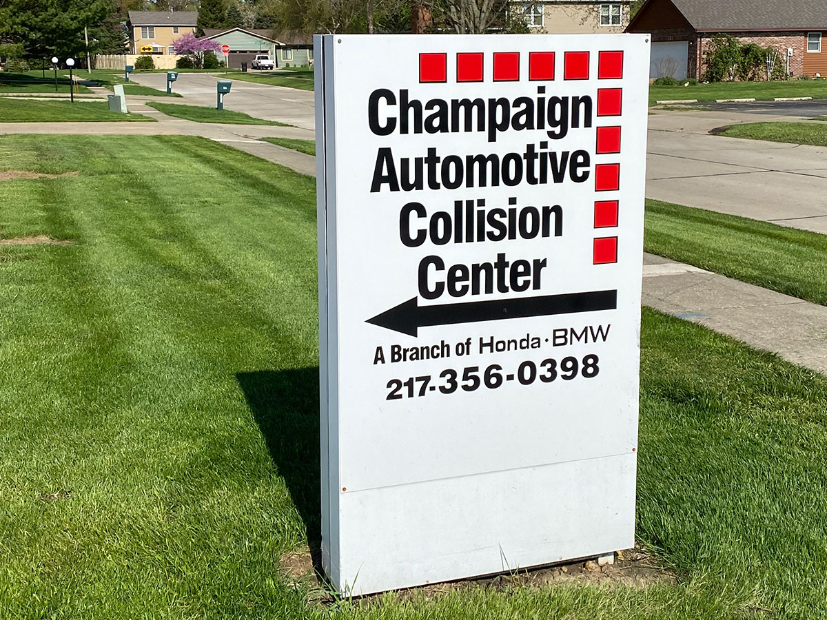 Champaign Collision Center Directions